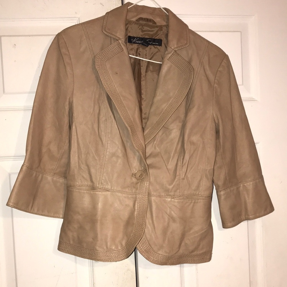 Women's Leather Kenneth Cole Jacket